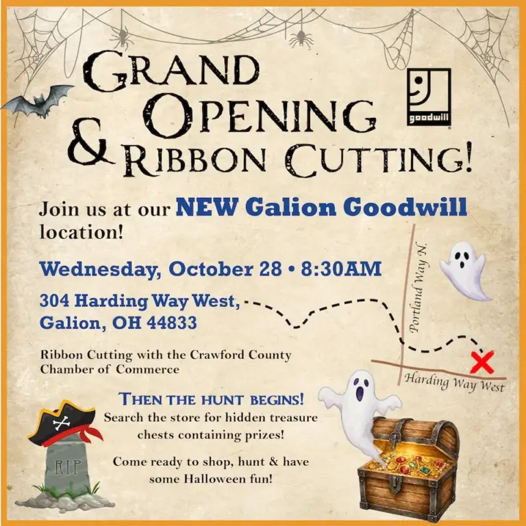 Galion Grand Opening event flyer